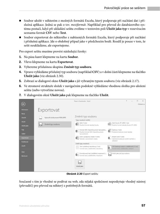 Microsoft Excel 2016 Podrobná uživatelská příručka