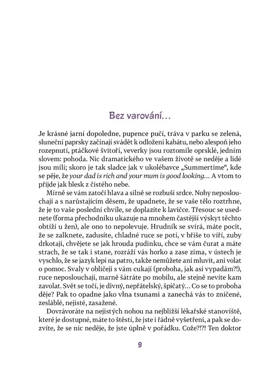 Královna děsu aneb Panická porucha