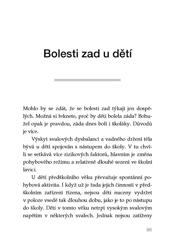 Jak porozumět bolestem zad 