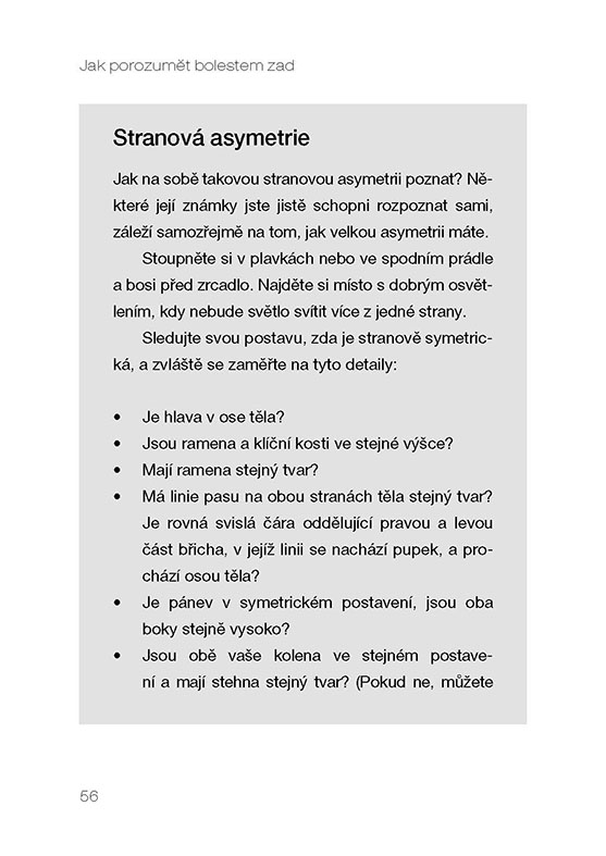 Jak porozumět bolestem zad 
