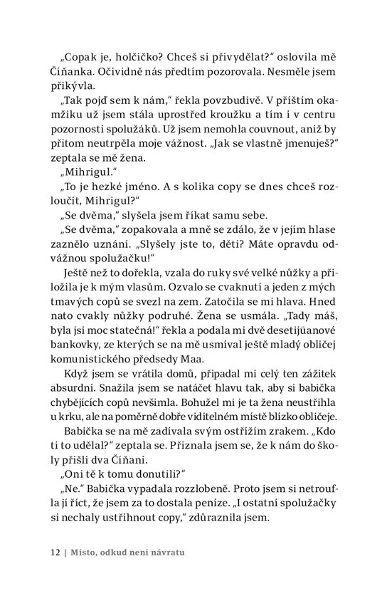 Místo, odkud není návratu