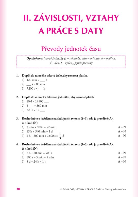 Přijímací zkoušky na víceletá gymnázia – matematika