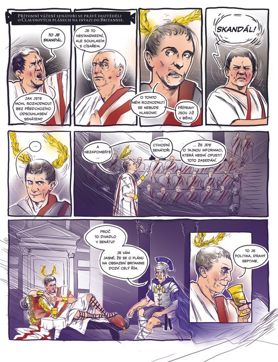 Mlžný ostrov zbarvený do ruda