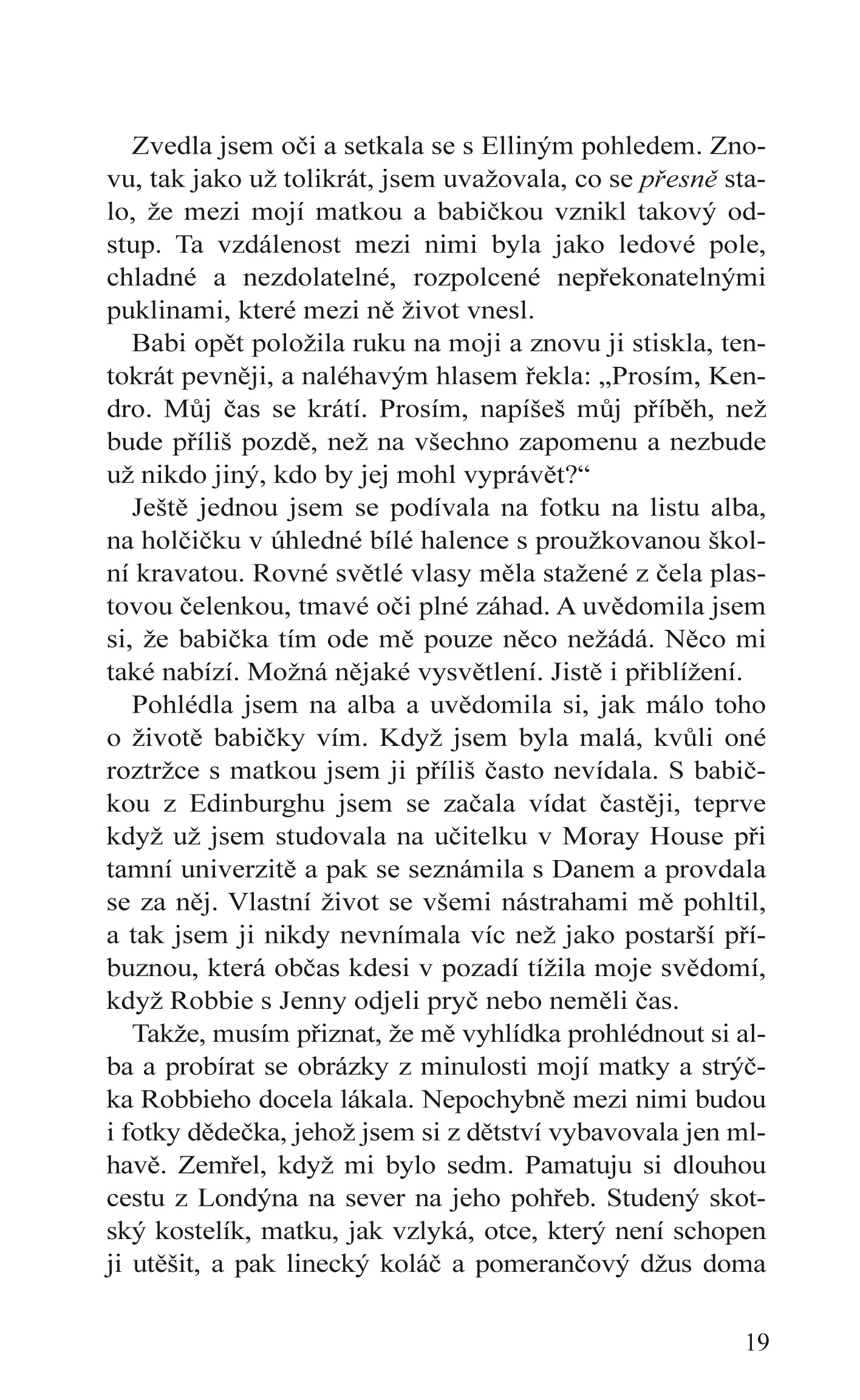 Moře vzpomínek