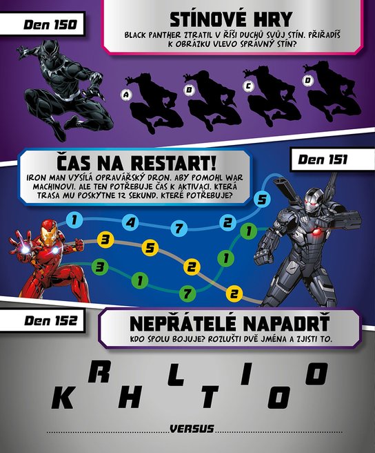 Marvel Avengers: 365 úkolů pro superhrdiny