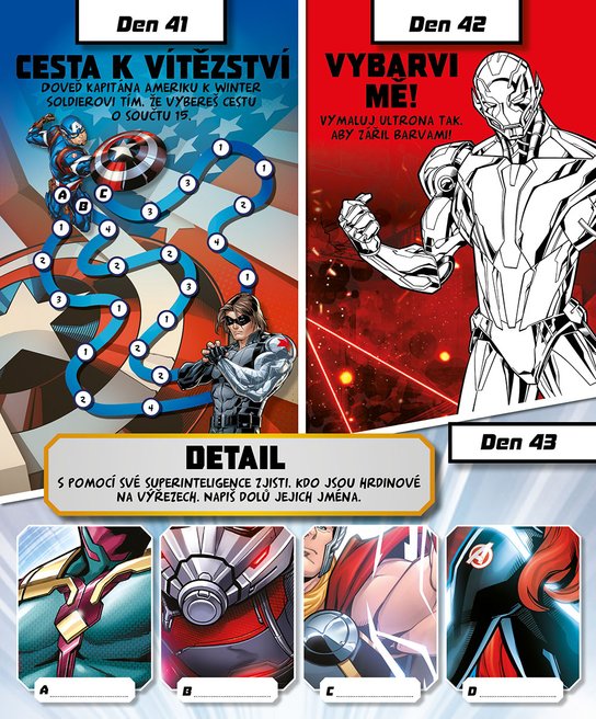 Marvel Avengers: 365 úkolů pro superhrdiny