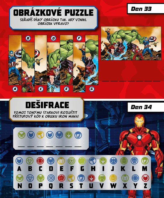 Marvel Avengers: 365 úkolů pro superhrdiny