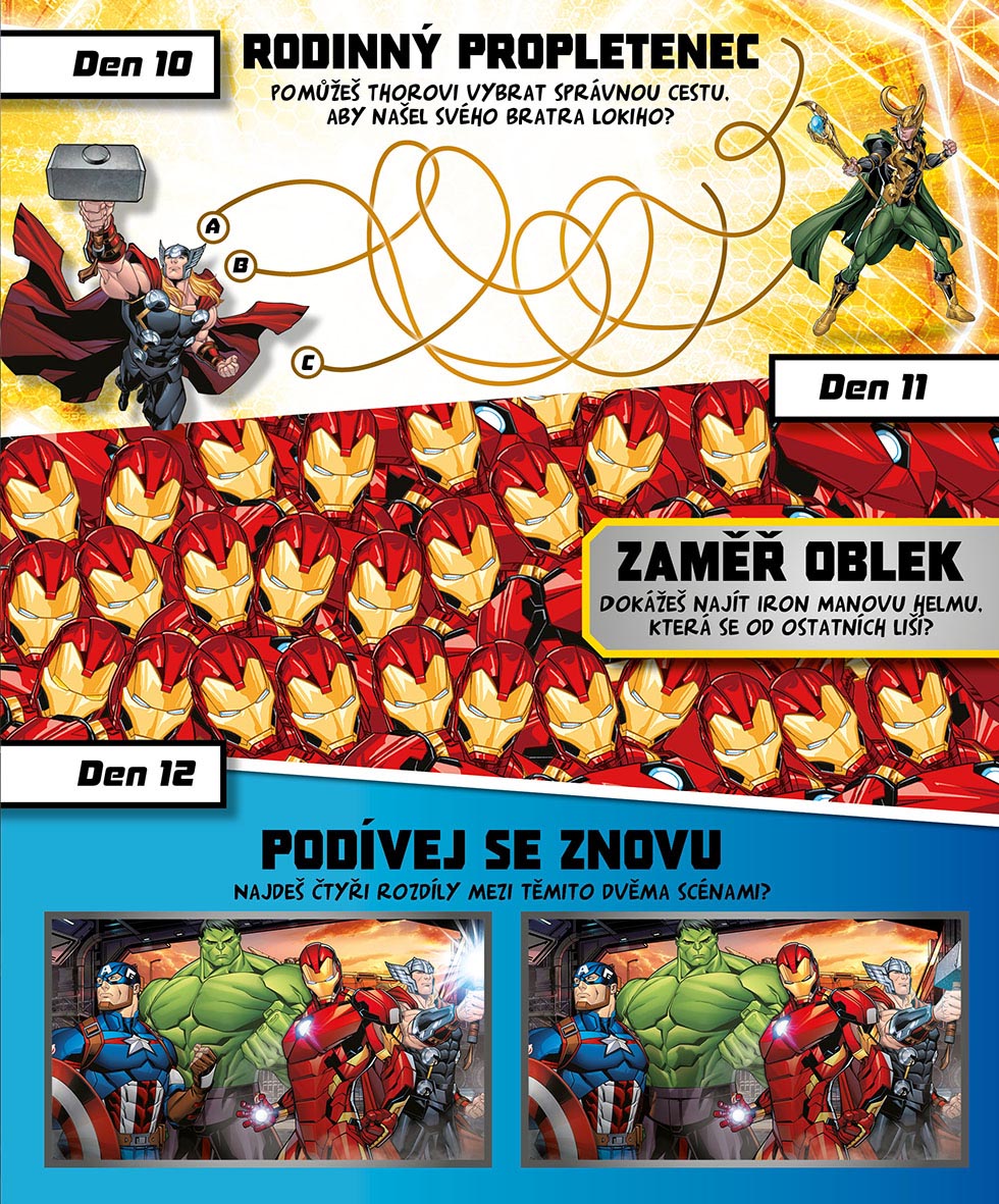Marvel Avengers: 365 úkolů pro superhrdiny