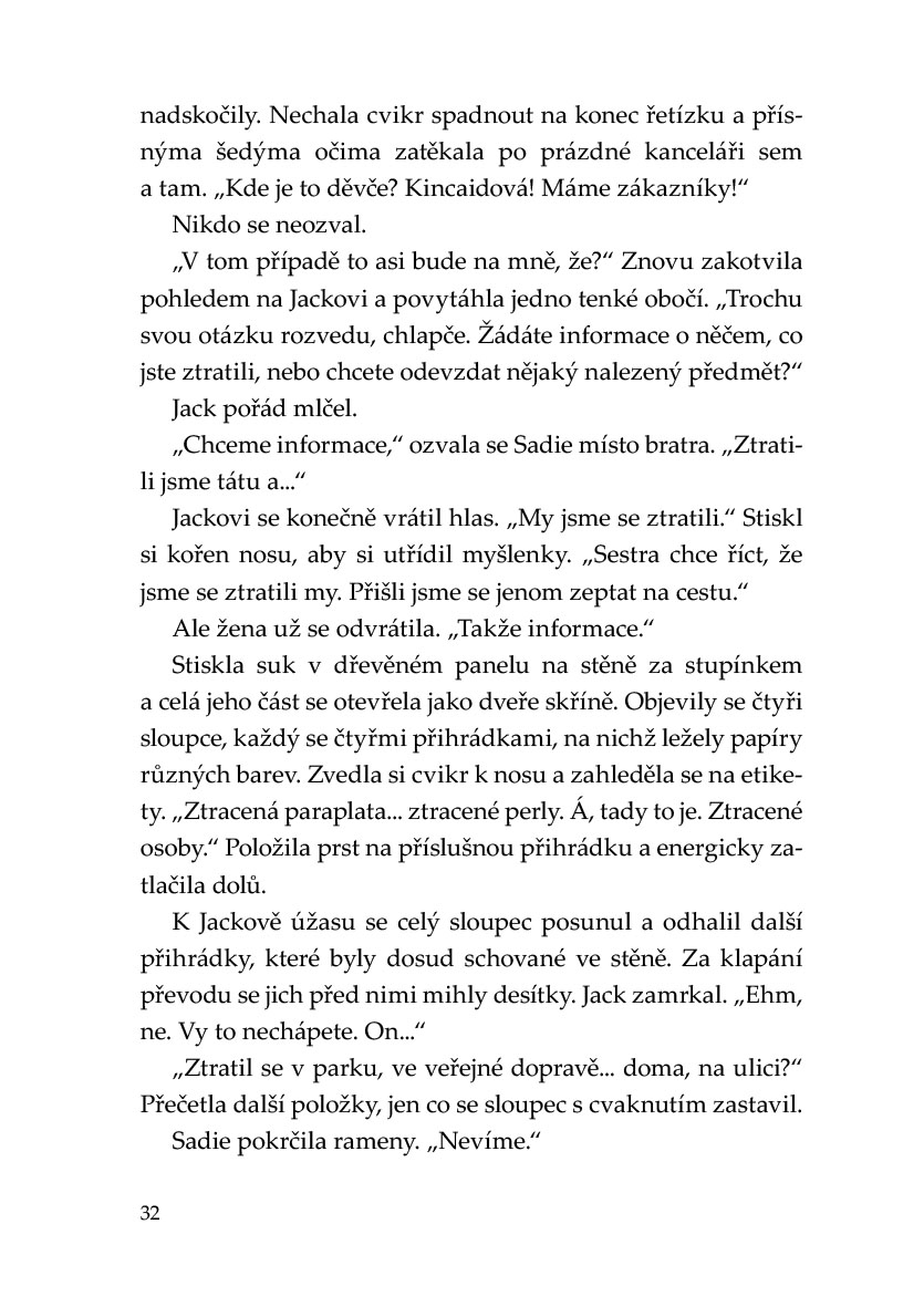 Třináctý odstavec – Ztráty a nálezy