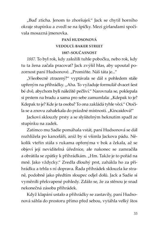 Třináctý odstavec – Ztráty a nálezy
