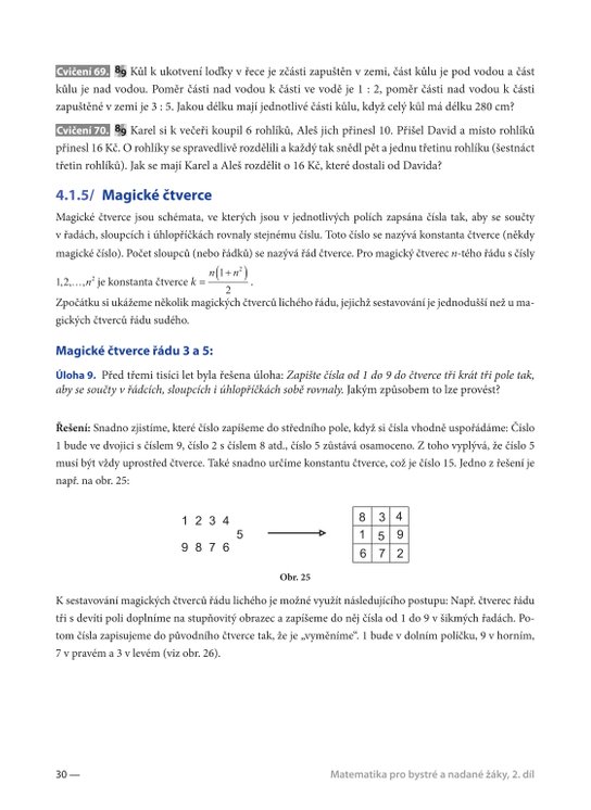 Matematika pro bystré a nadané žáky