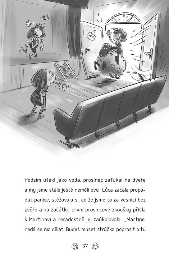 Vánoční trable s ovečkou