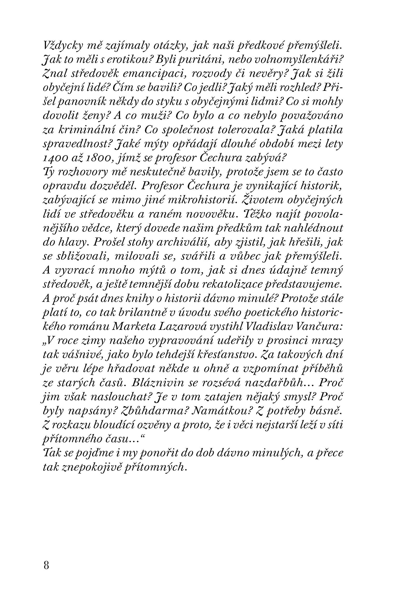 V pavučinách času