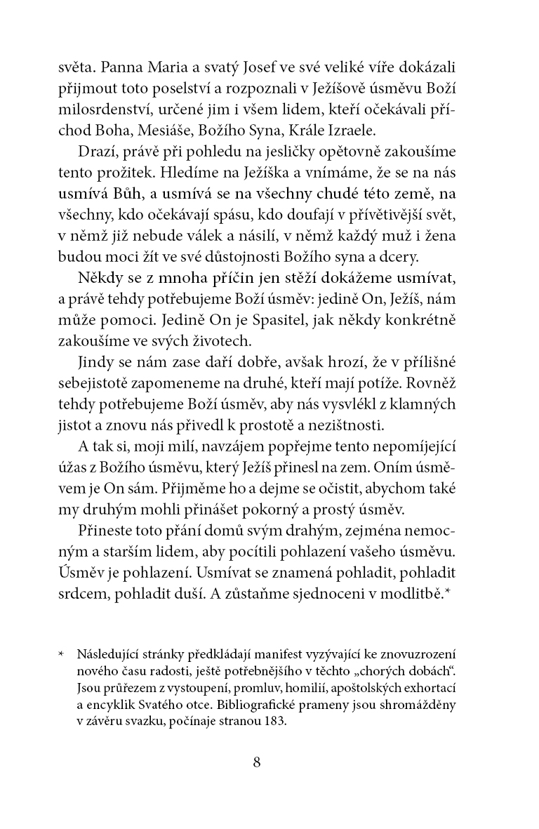 Dar radosti a naděje