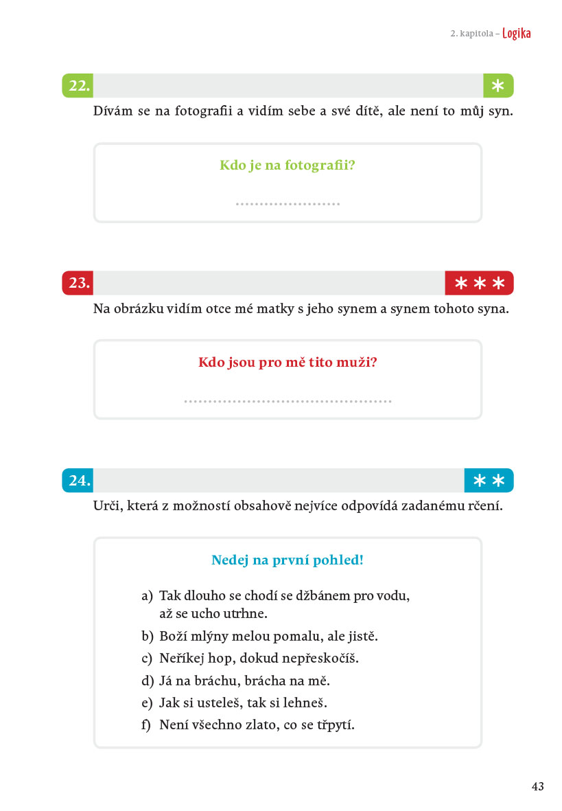 Zábavná matematika a logika pro bystré děti