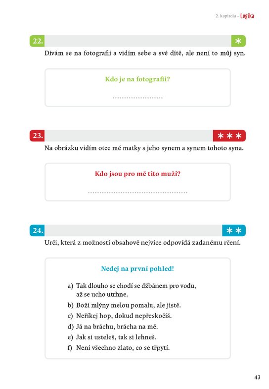 Zábavná matematika a logika pro bystré děti