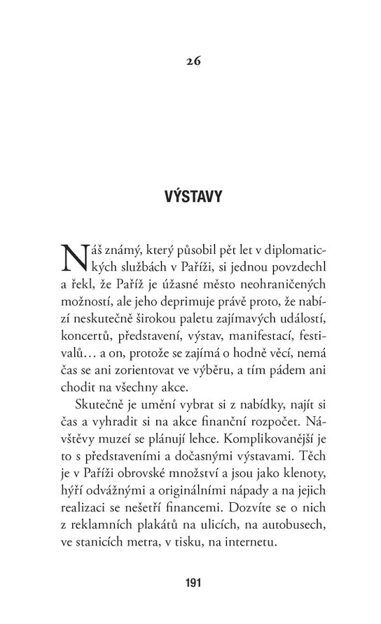 Paříž, moje láska, můj život