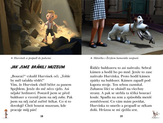 Začínáme číst - Hurvínek a kouzelné muzeum