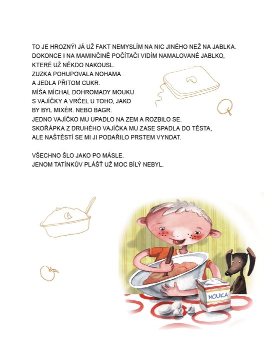 Čteme sami – genetická metoda - Jak si velká malá holčička upekla kouzelný den