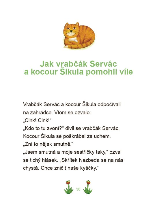 Čteme sami – Pohádky kocoura Šikuly
