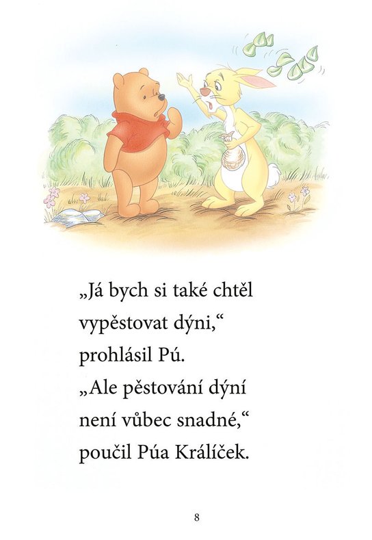 Medvídek Pú - Začínáme číst - Dýňové překvapení