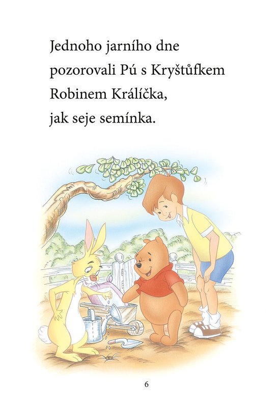 Medvídek Pú - Začínáme číst - Dýňové překvapení