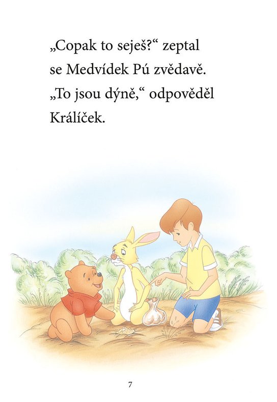 Medvídek Pú - Začínáme číst - Dýňové překvapení