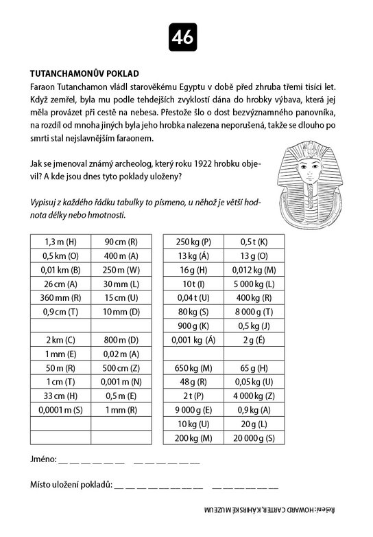 S matematikou za dobrodružstvím - Honba za pokladem