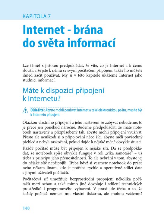 Notebook pro seniory: Vydání pro Windows 8