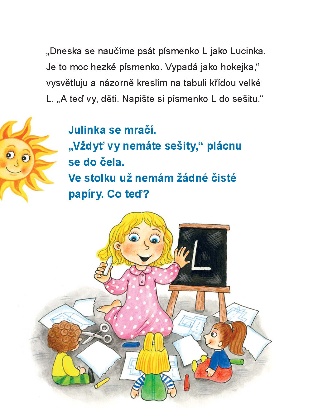 Čteme spolu - Lucinka a pohár trpělivosti