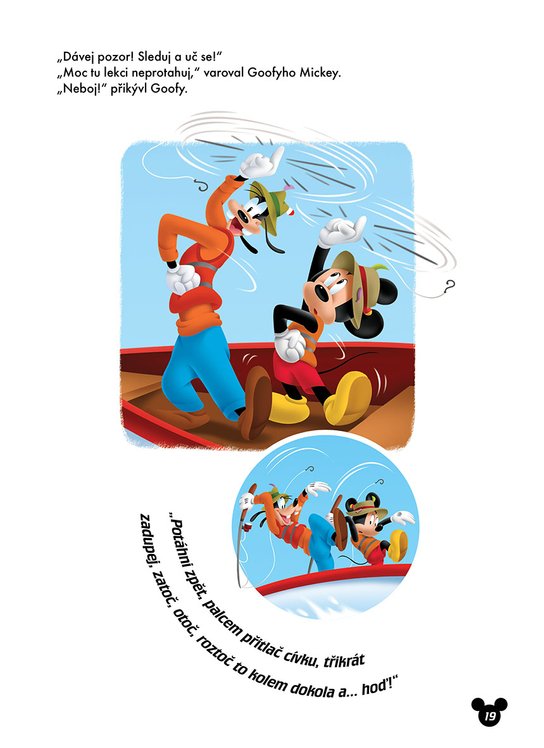 Mickey a závodníci - Bezva kniha o závodění