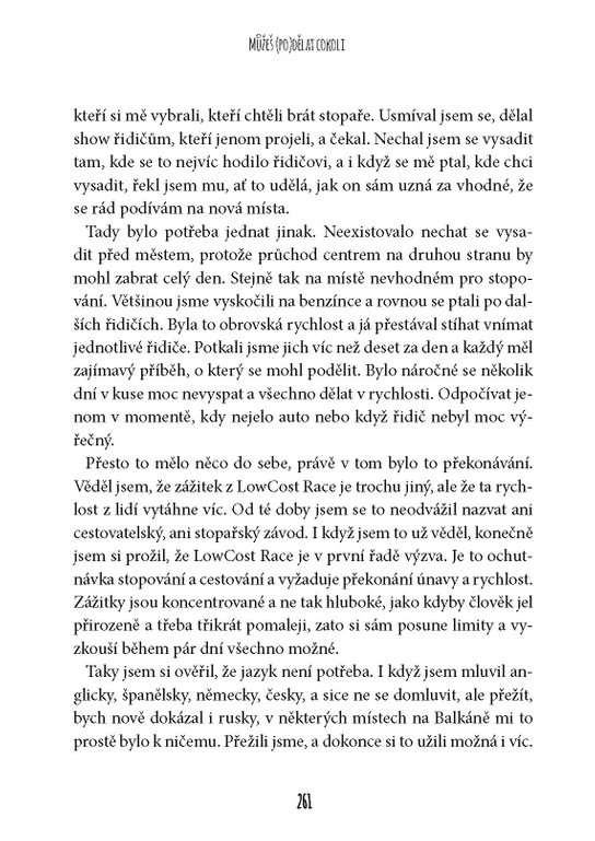 Můžeš (po)dělat cokoli