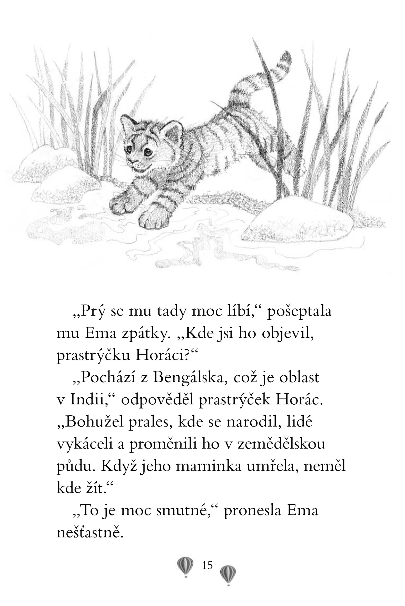Ema a její kouzelná zoo - Upovídaný tygřík