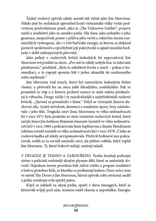 Jim Morrison: Život, smrt a legenda