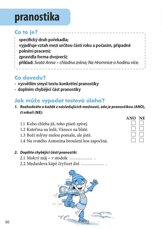 Slovníček pojmů z českého jazyka a literatury