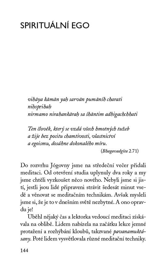 Deník jóga matky