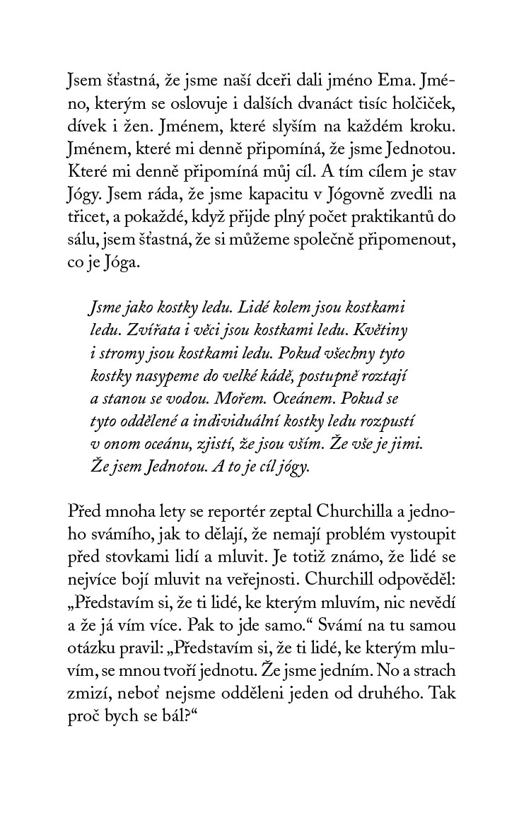 Deník jóga matky
