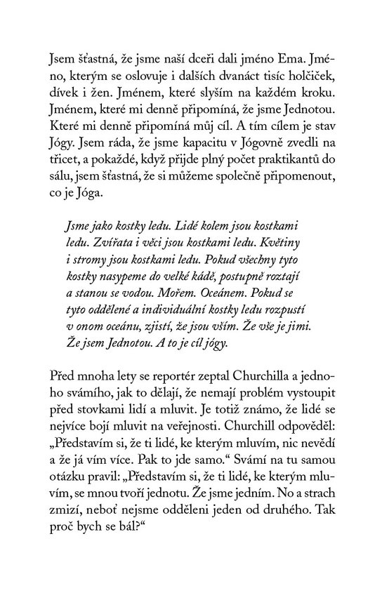 Deník jóga matky