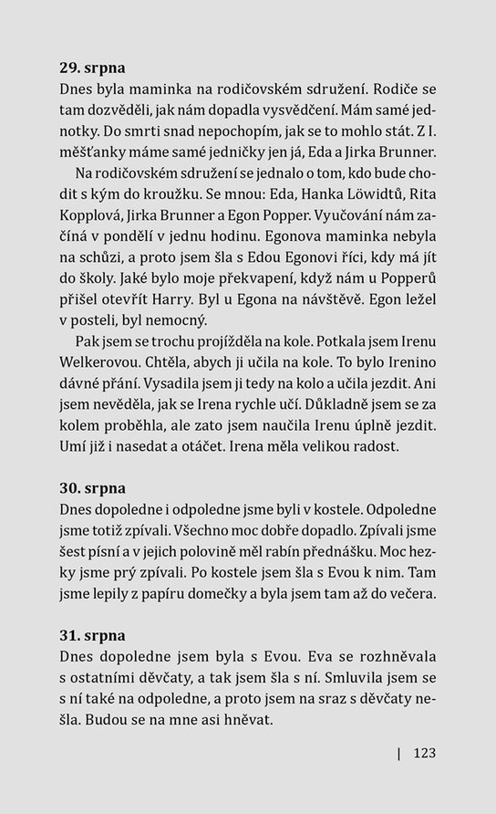 Deník Věrky Kohnové