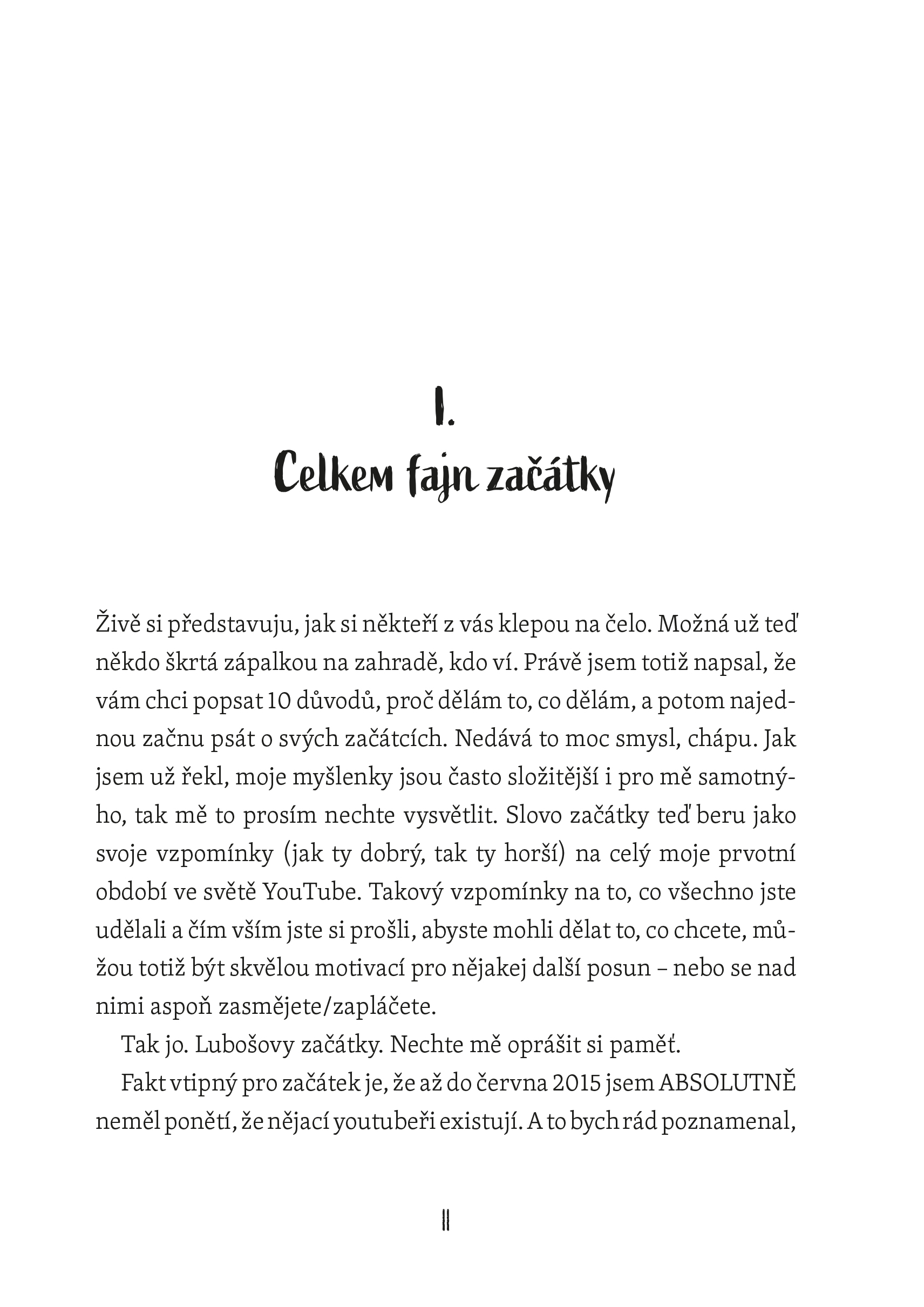 Lubošova celkem fajn knížka