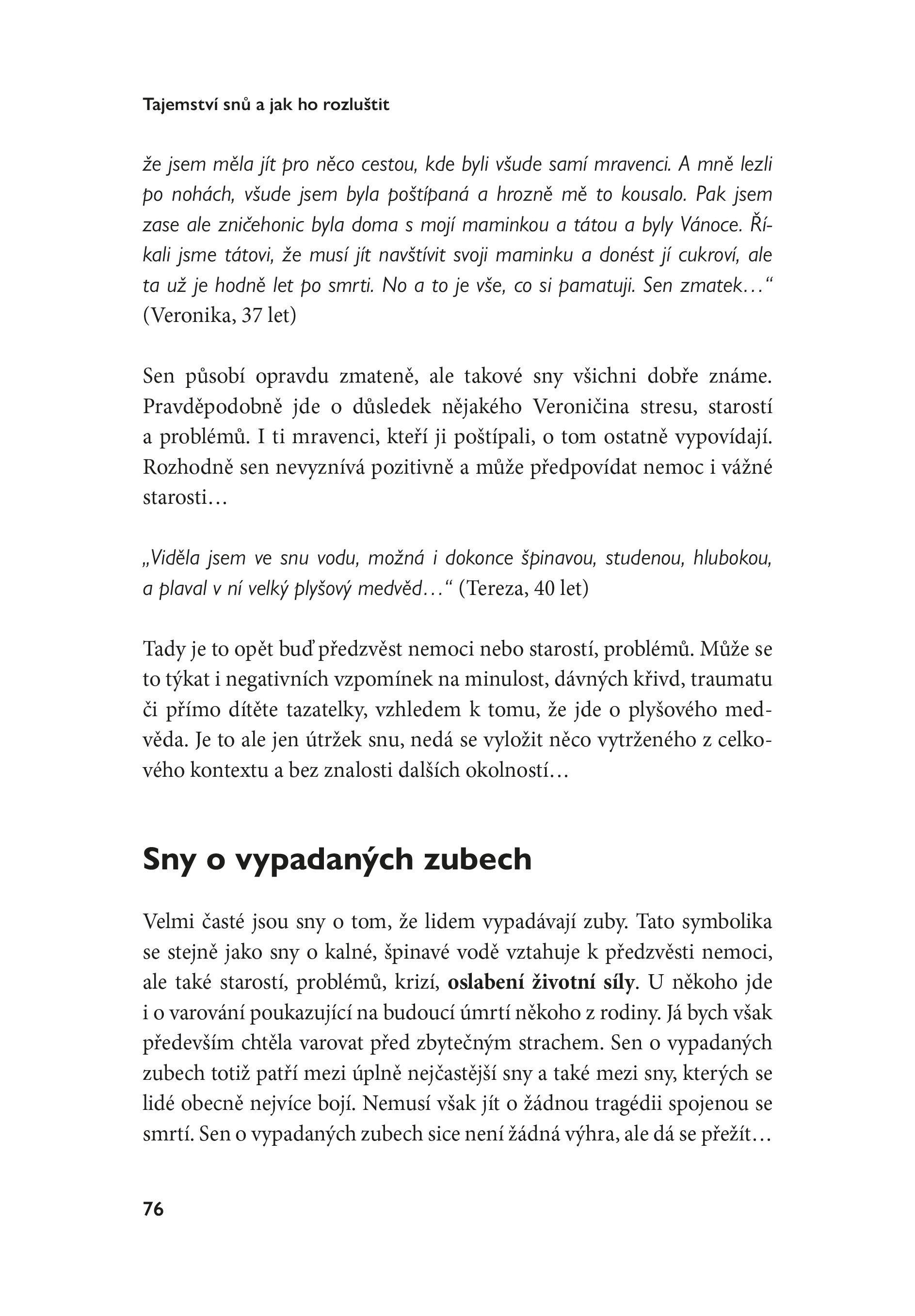 Tajemství snů a jak ho rozluštit