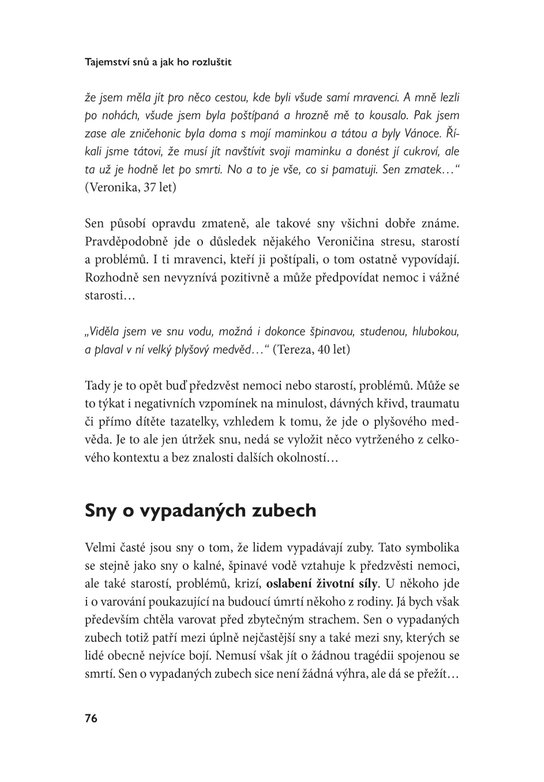 Tajemství snů a jak ho rozluštit