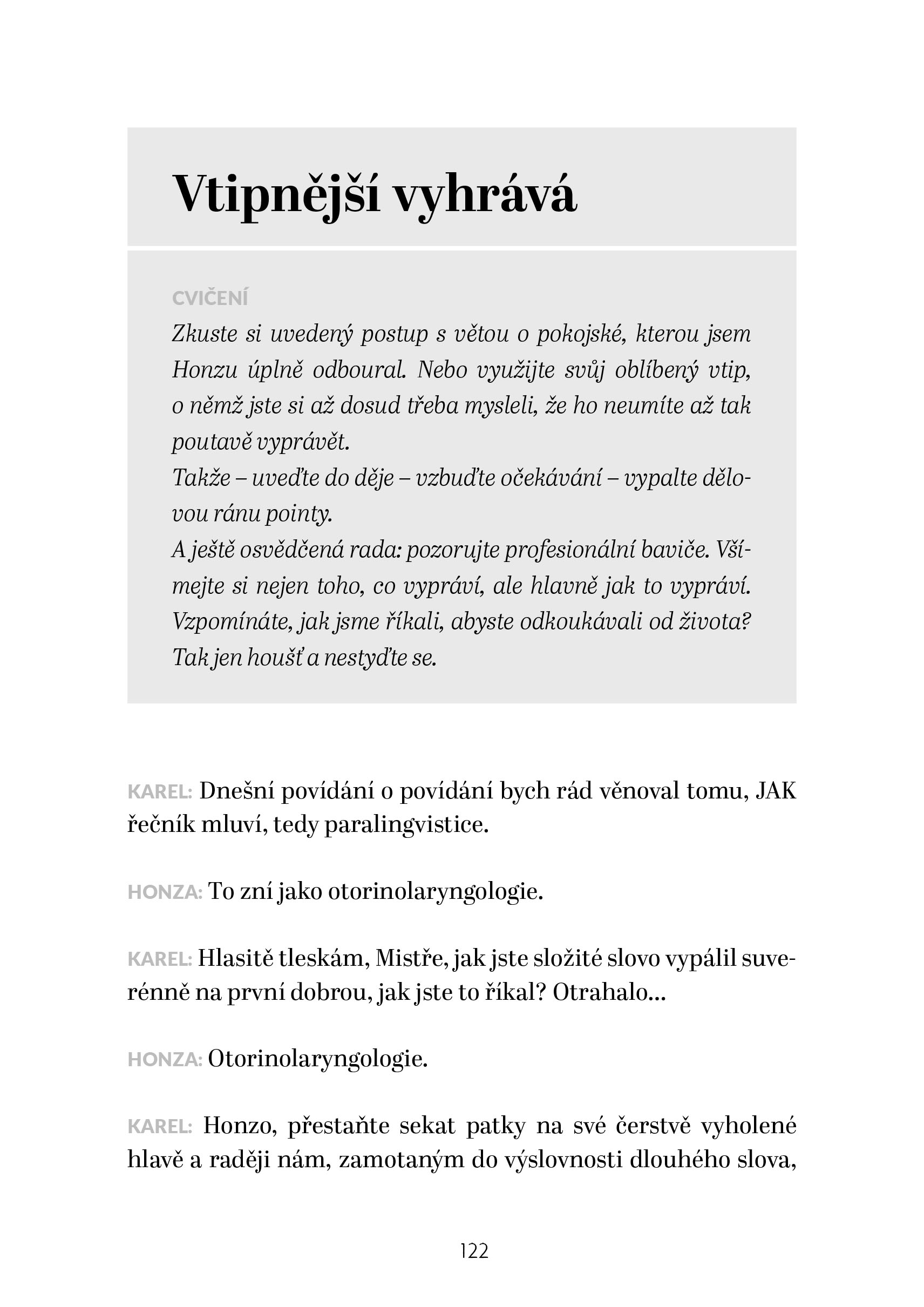 Nebát se a mluvit