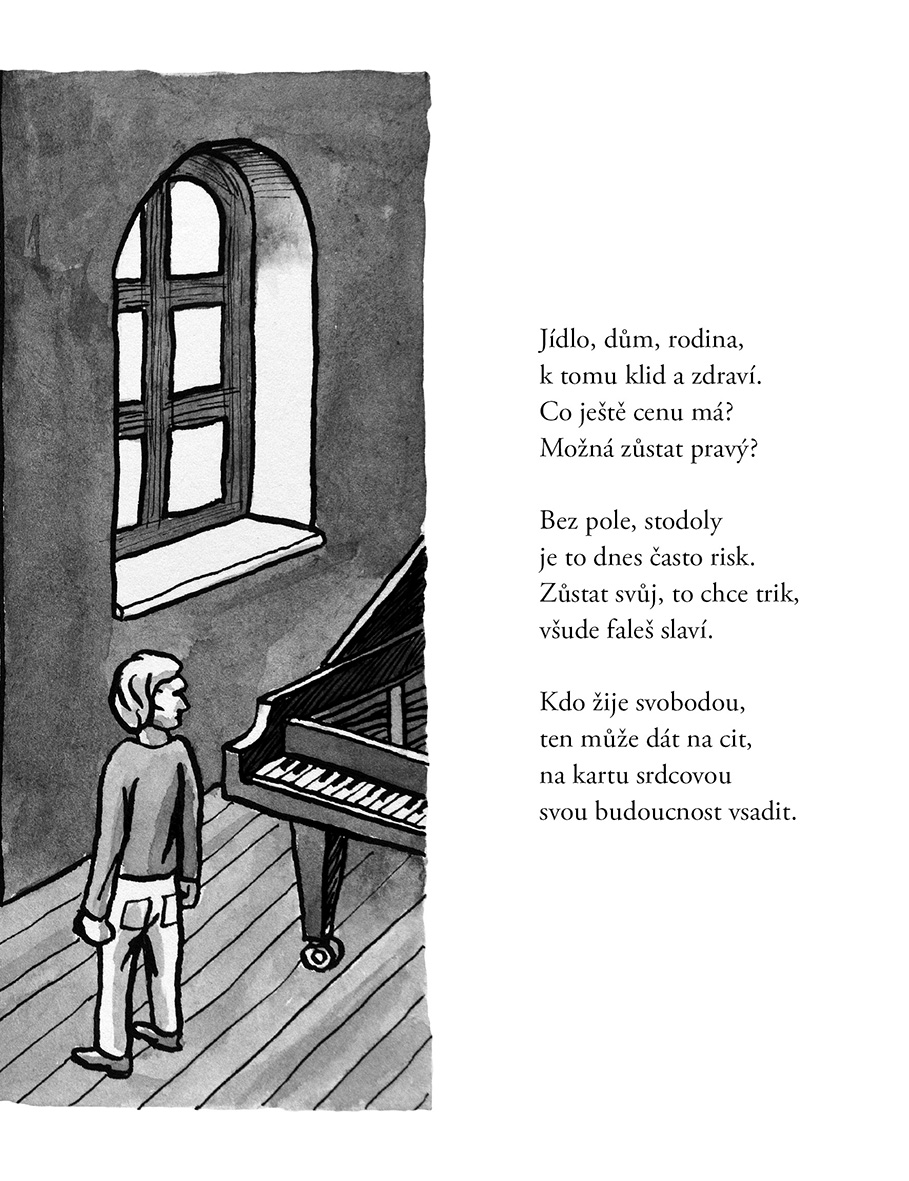 Most přes současnost