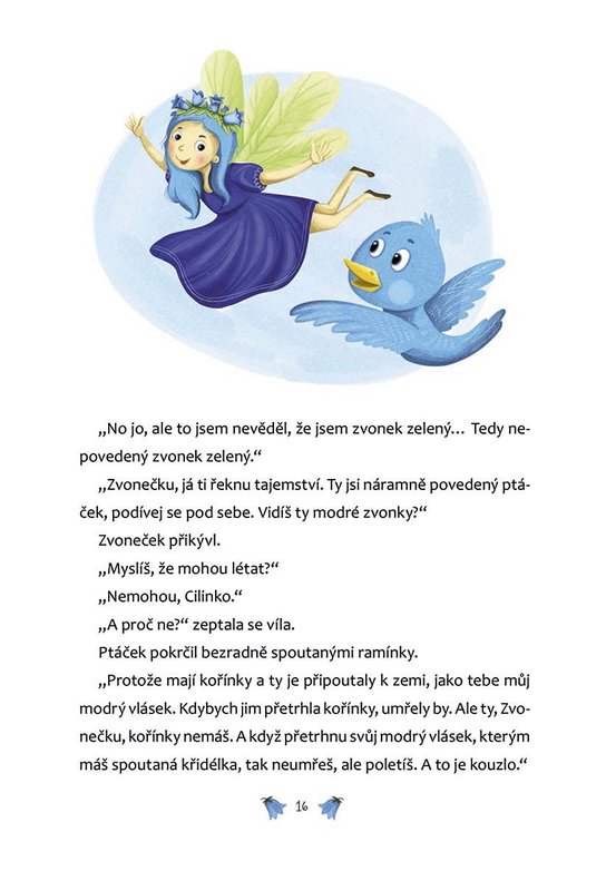 O modrém ptáčkovi