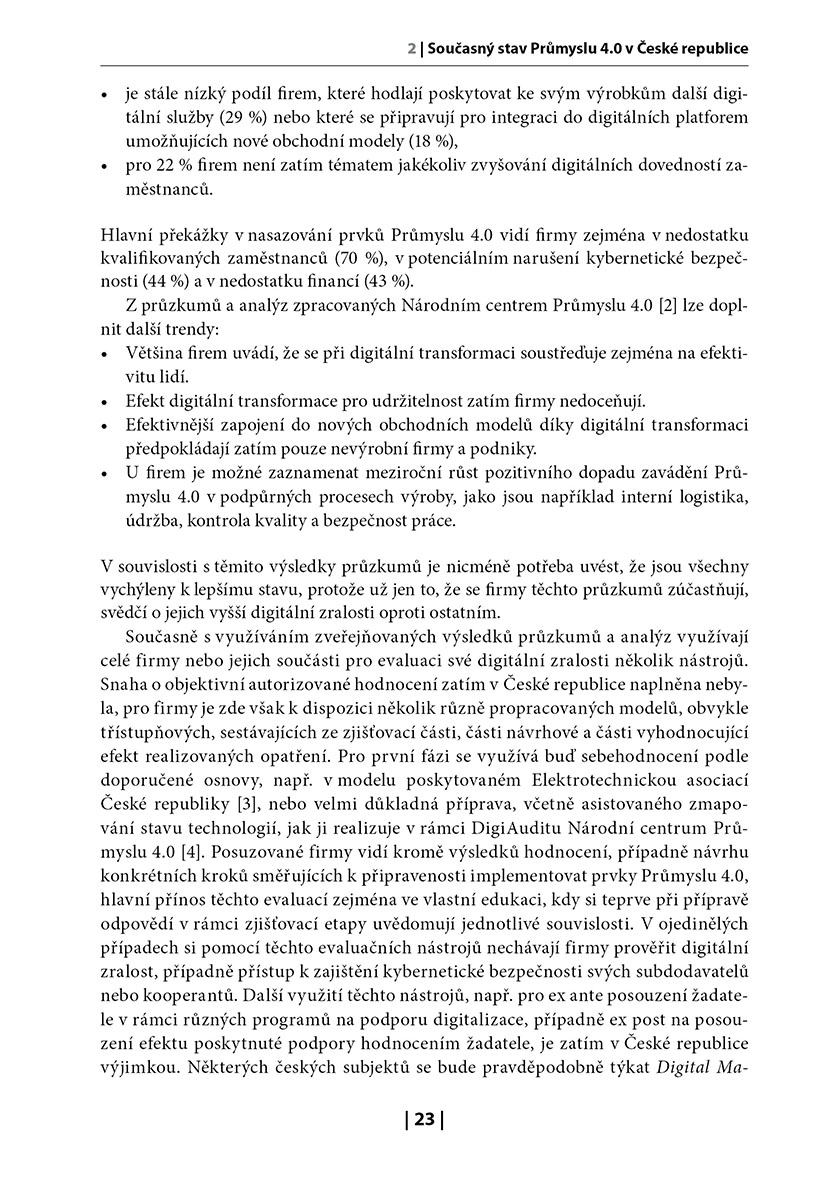 Průmysl 4.0 - Základ ekonomické transformace ČR