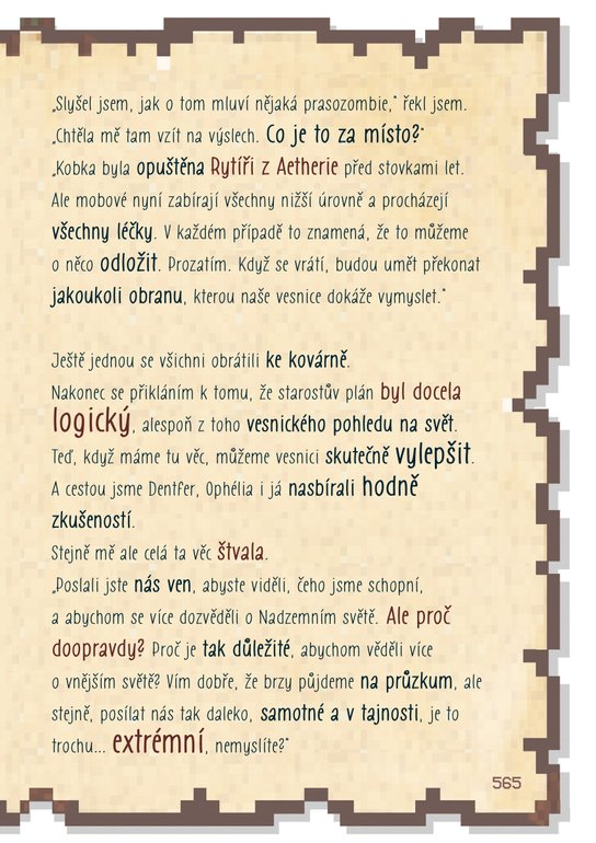 Deník malého Minecrafťáka komplet 2
