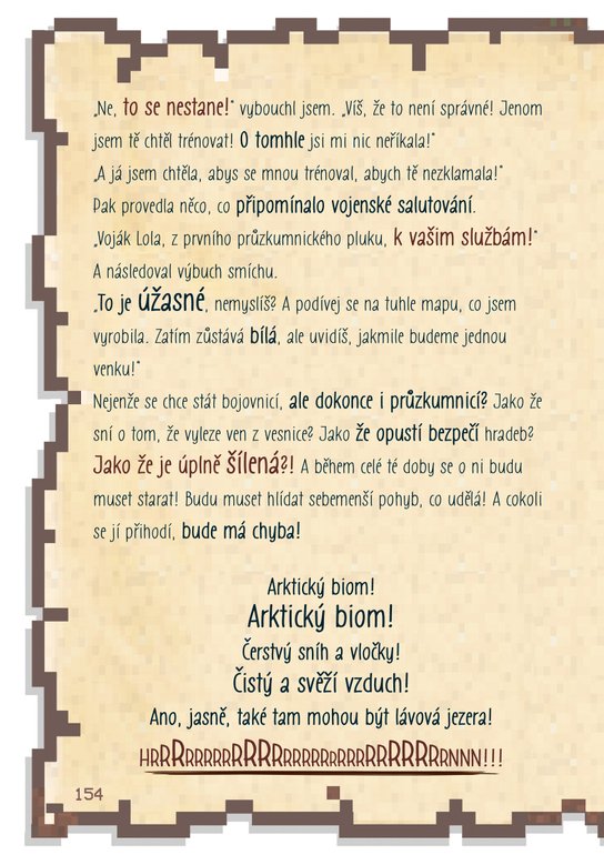 Deník malého Minecrafťáka komplet 2