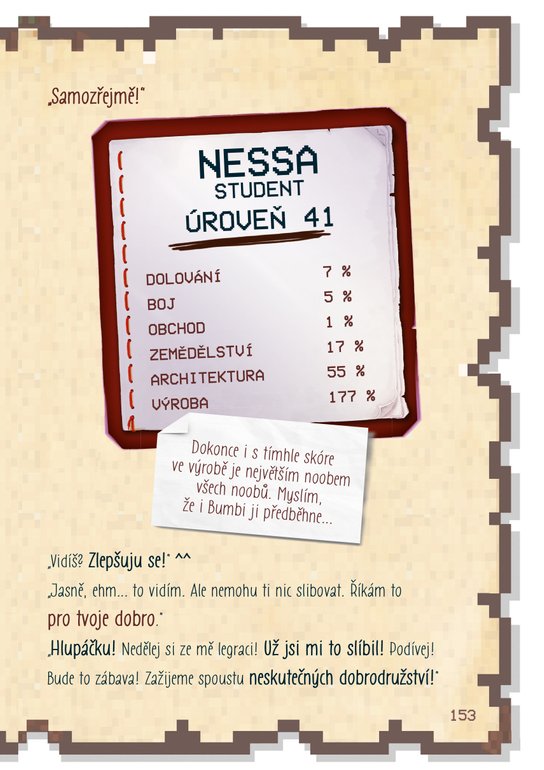 Deník malého Minecrafťáka komplet 2