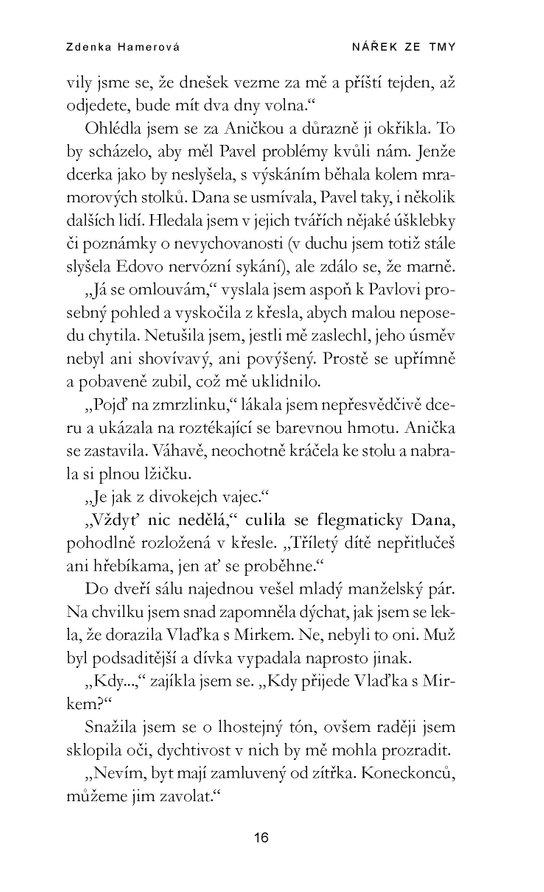Nářek ze tmy